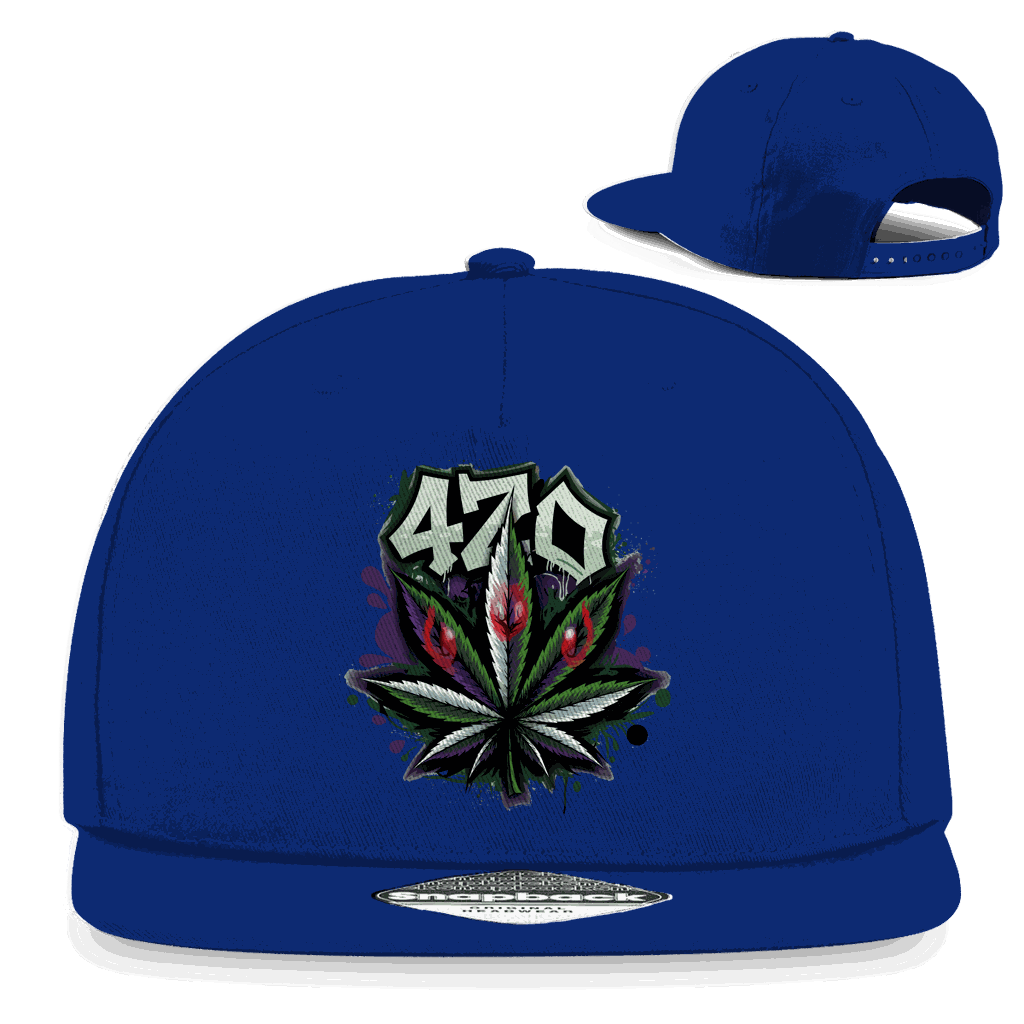 Snapback Rapper Cap - 420 Print | Division420®