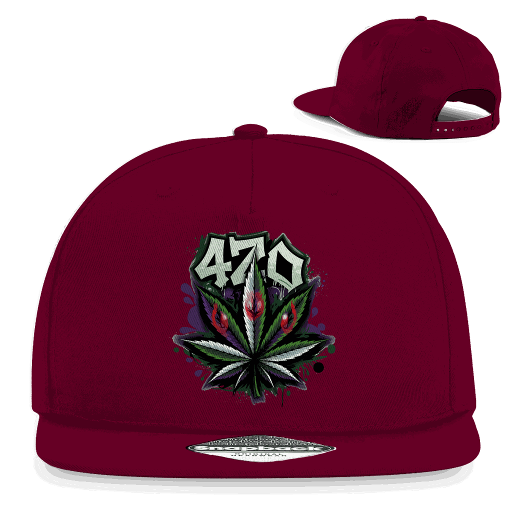 Snapback Rapper Cap - 420 Print | Division420®