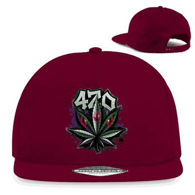 Snapback Rapper Cap - 420 Print | Division420®