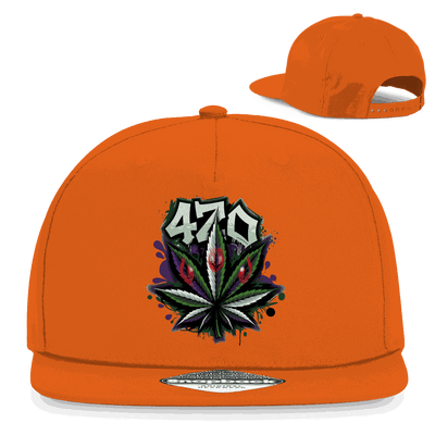 Snapback Rapper Cap - 420 Print | Division420®