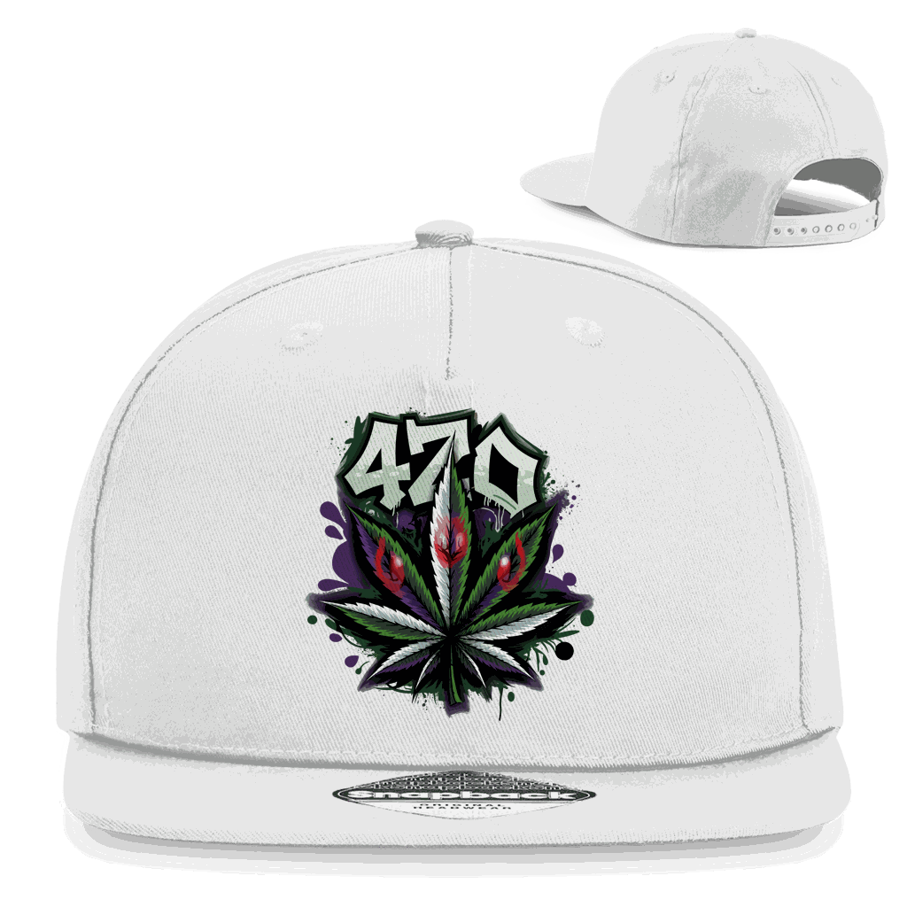 Snapback Rapper Cap - 420 Print | Division420®