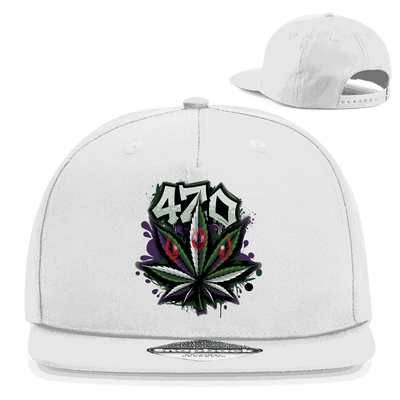 Snapback Rapper Cap - 420 Print | Division420®