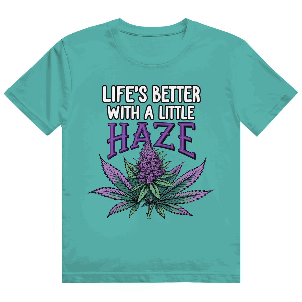 Heavy Cotton T-Shirt - Life is better with a little Haze | Division420®