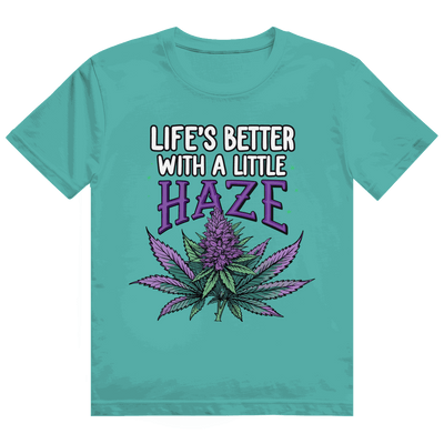 Heavy Cotton T-Shirt - Life is better with a little Haze | Division420®