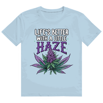 Heavy Cotton T-Shirt - Life is better with a little Haze | Division420®