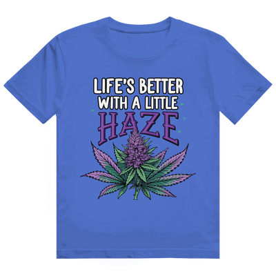 Heavy Cotton T-Shirt - Life is better with a little Haze | Division420®