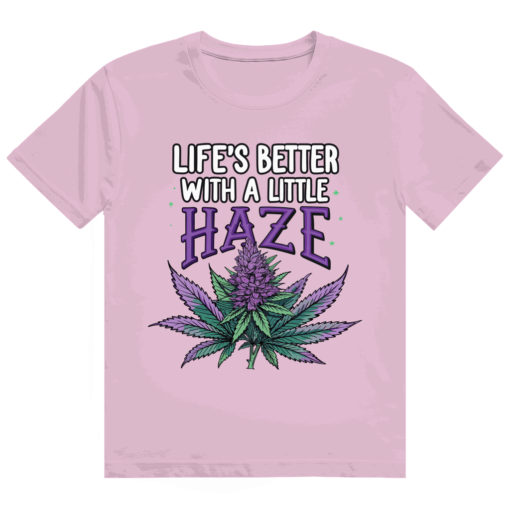 Heavy Cotton T-Shirt - Life is better with a little Haze | Division420®