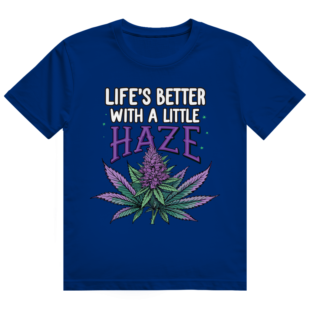 Heavy Cotton T-Shirt - Life is better with a little Haze | Division420®