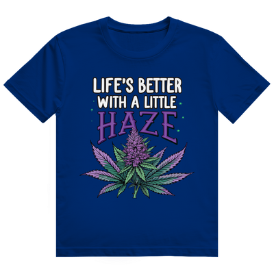 Heavy Cotton T-Shirt - Life is better with a little Haze | Division420®
