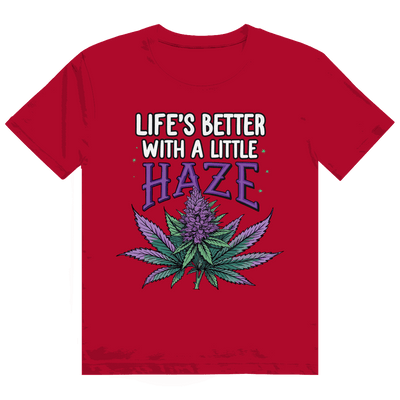 Heavy Cotton T-Shirt - Life is better with a little Haze | Division420®