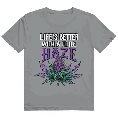 Heavy Cotton T-Shirt - Life is better with a little Haze | Division420®