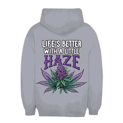 Unisex Oversize Hoodie - Life is better with a little Haze | Division420®