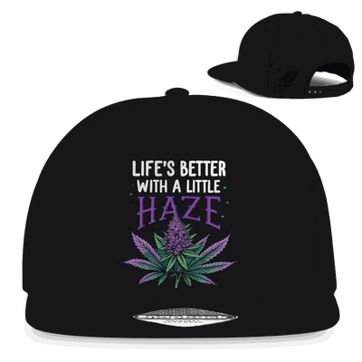Snapback Rapper Cap - Life is better with a little Haze | Division420®