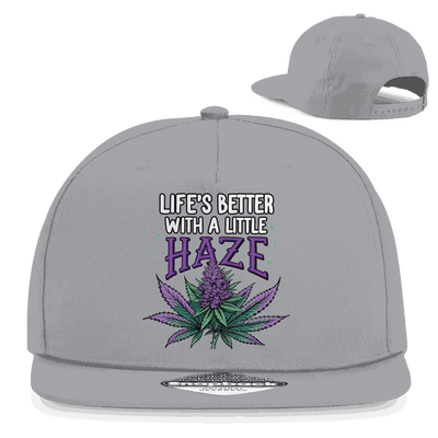 Snapback Rapper Cap - Life is better with a little Haze | Division420®