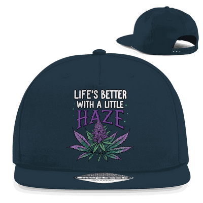 Snapback Rapper Cap - Life is better with a little Haze | Division420®