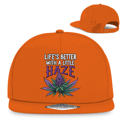 Snapback Rapper Cap - Life is better with a little Haze | Division420®