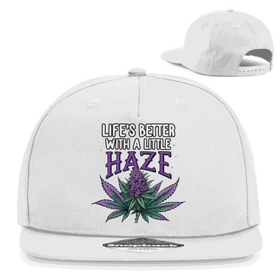 Snapback Rapper Cap - Life is better with a little Haze | Division420®