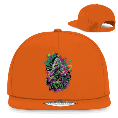 Division420 Snapback Cap Mystic aus Baumwoll-Twill mit flachem Schirm und Retro-Snapbackverschluss