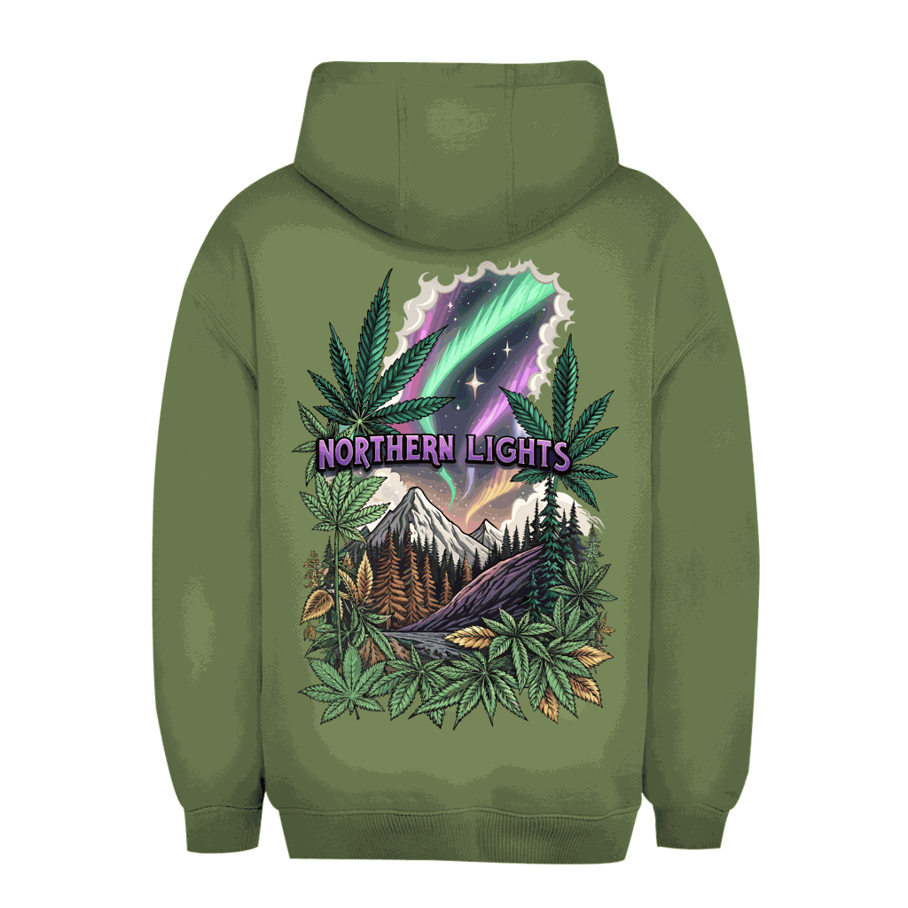 Unisex Oversize Hoodie - Northern Lights | Division420®