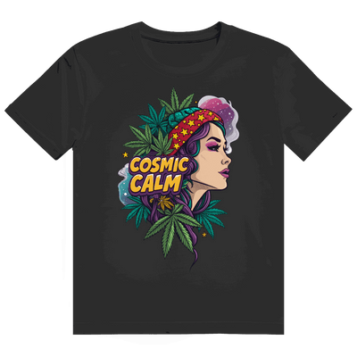 Division420 Heavy Cotton T-Shirt Cosmic Calm in modernem Tubular Fit aus nachhaltiger Baumwolle