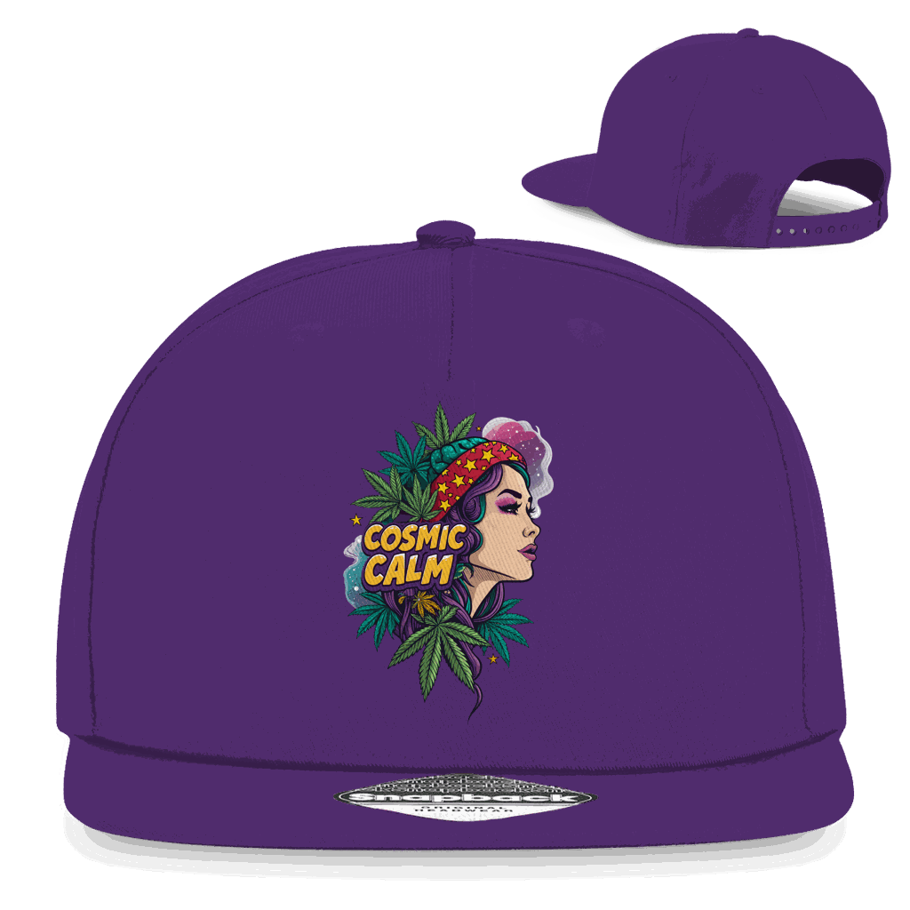 Snapback Rapper Cap - Cosmic Calm | Division420®