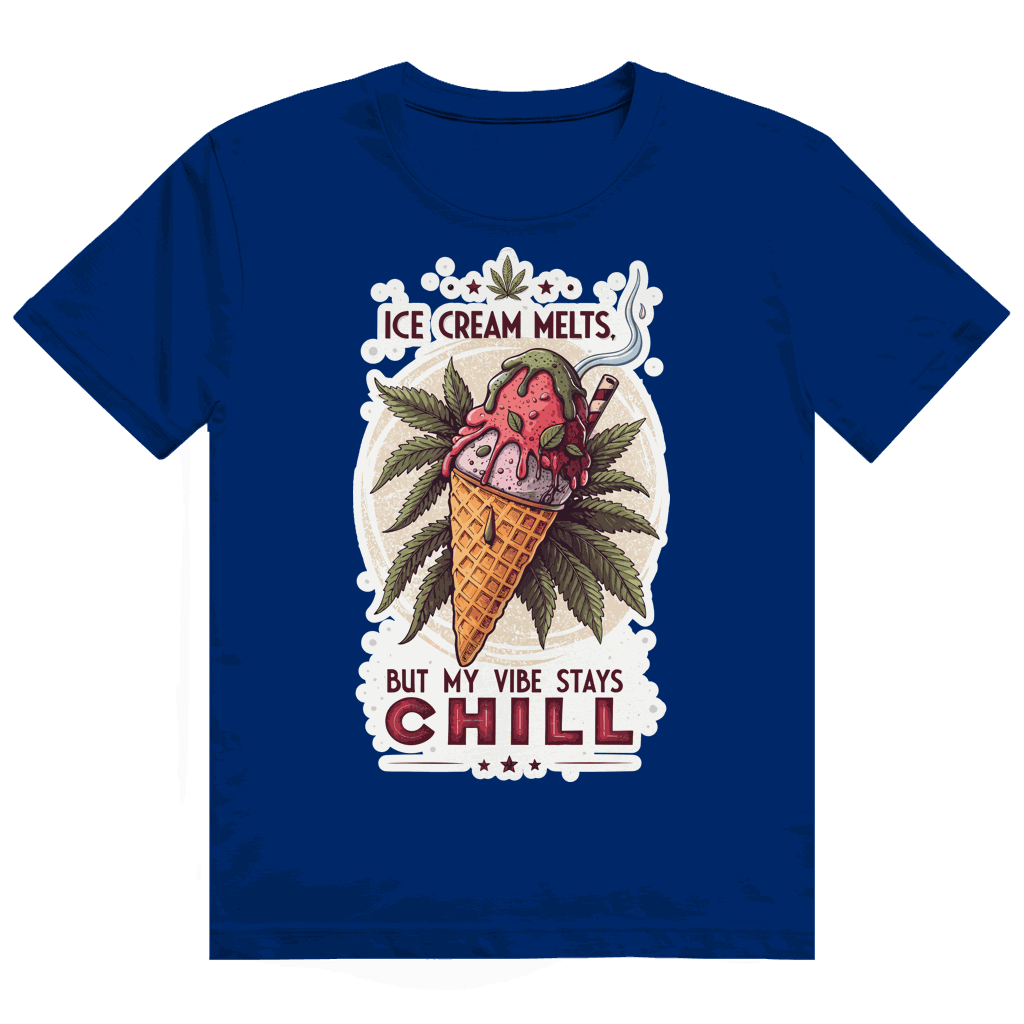 Heavy Cotton T-Shirt - Ice Cream melts | Division420®