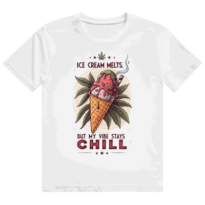 Heavy Cotton T-Shirt - Ice Cream melts | Division420®