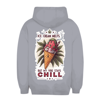 Unisex Oversize Hoodie Ice Cream melts urbaner Style entspannter Komfort hochwertige Baumwollmischung nachhaltig produziert