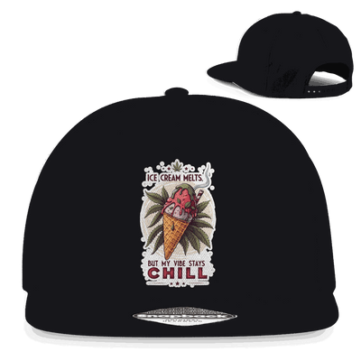Snapback Rapper Cap - Ice Cream melts | Division420®