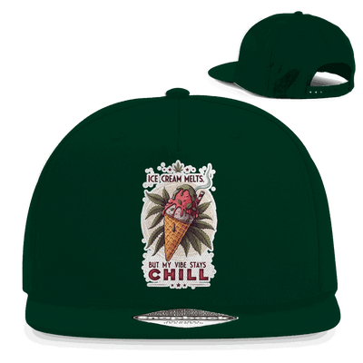 Snapback Rapper Cap - Ice Cream melts | Division420®