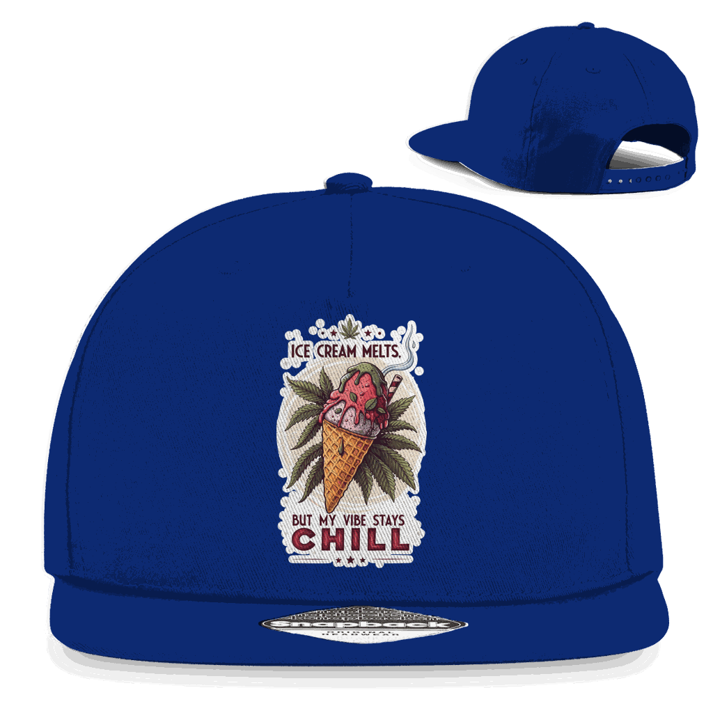 Snapback Rapper Cap - Ice Cream melts | Division420®