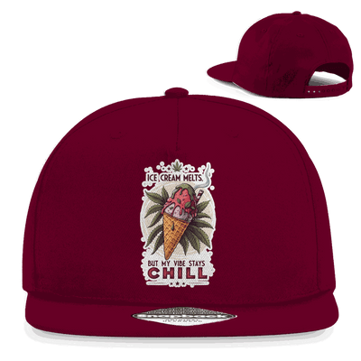 Snapback Rapper Cap - Ice Cream melts | Division420®