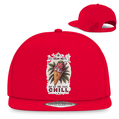 Snapback Rapper Cap - Ice Cream melts | Division420®