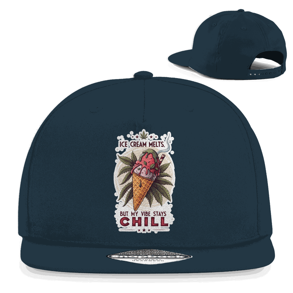 Snapback Rapper Cap - Ice Cream melts | Division420®
