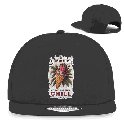 Snapback Rapper Cap - Ice Cream melts | Division420®