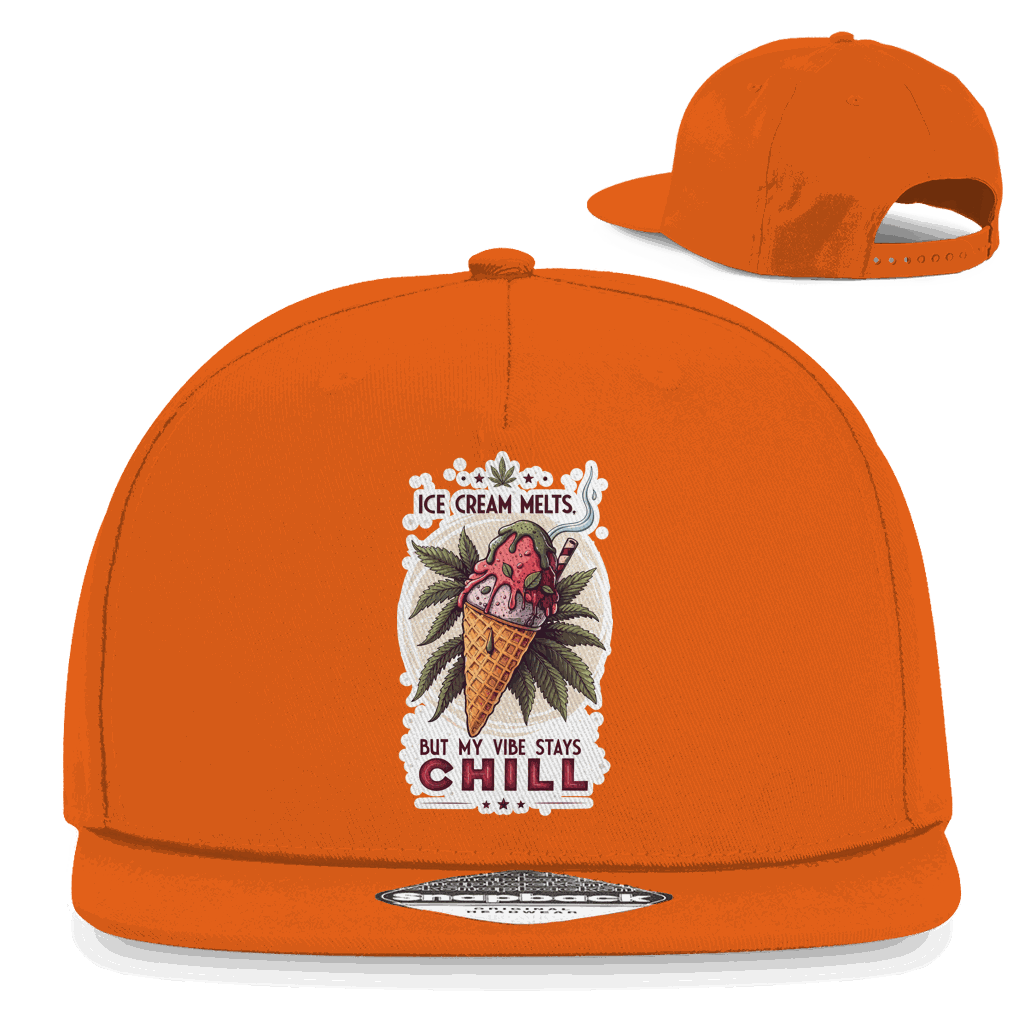 Snapback Rapper Cap - Ice Cream melts | Division420®