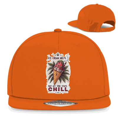 Snapback Rapper Cap - Ice Cream melts | Division420®