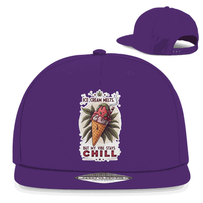 Snapback Rapper Cap - Ice Cream melts | Division420®