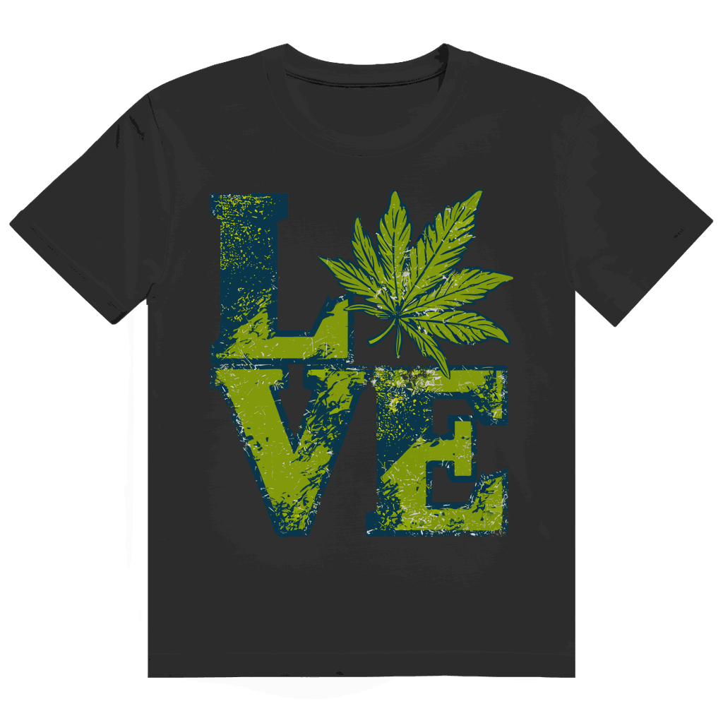 Heavy Cotton T-Shirt - Love Art Print | Division420®