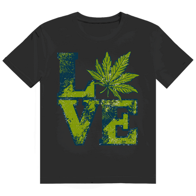 Heavy Cotton T-Shirt - Love Art Print | Division420®