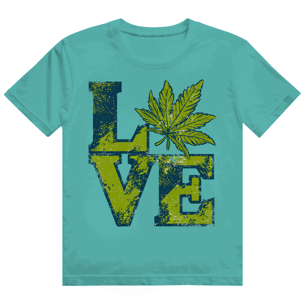 Heavy Cotton T-Shirt - Love Art Print | Division420®