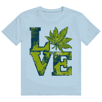 Heavy Cotton T-Shirt - Love Art Print | Division420®