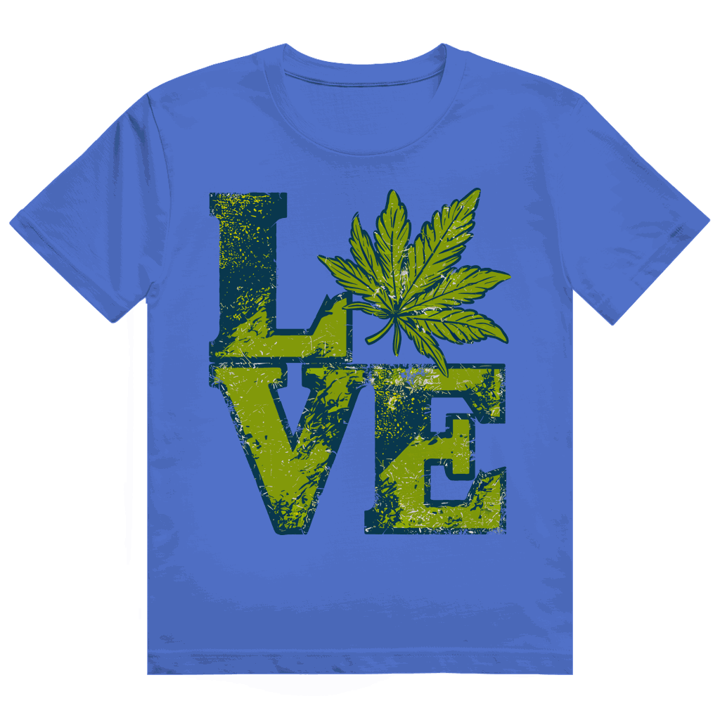 Heavy Cotton T-Shirt - Love Art Print | Division420®