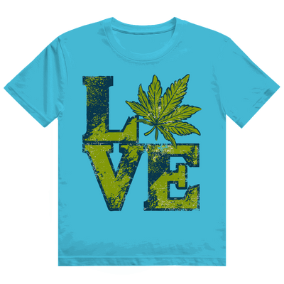 Heavy Cotton T-Shirt - Love Art Print | Division420®