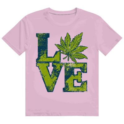 Heavy Cotton T-Shirt - Love Art Print | Division420®