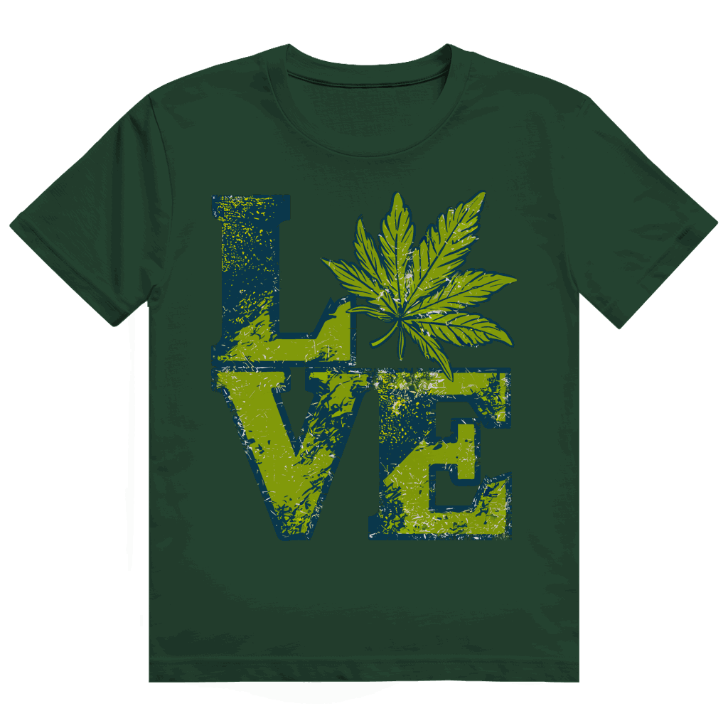 Heavy Cotton T-Shirt - Love Art Print | Division420®