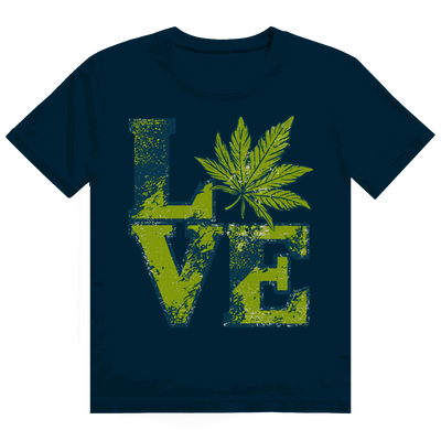 Heavy Cotton T-Shirt - Love Art Print | Division420®