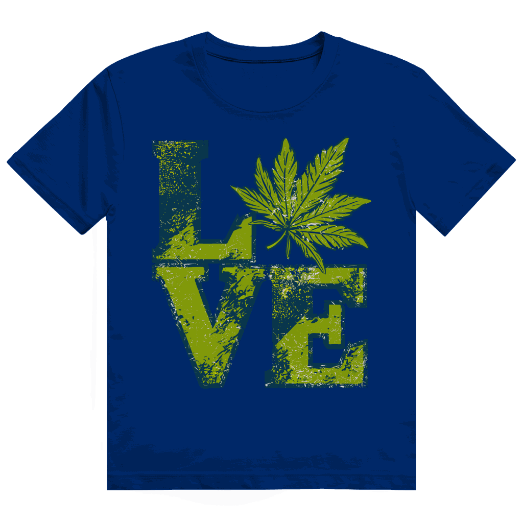 Heavy Cotton T-Shirt - Love Art Print | Division420®