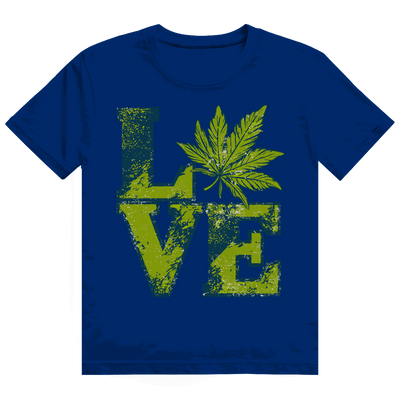 Heavy Cotton T-Shirt - Love Art Print | Division420®