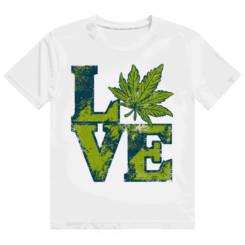 Heavy Cotton T-Shirt - Love Art Print | Division420®